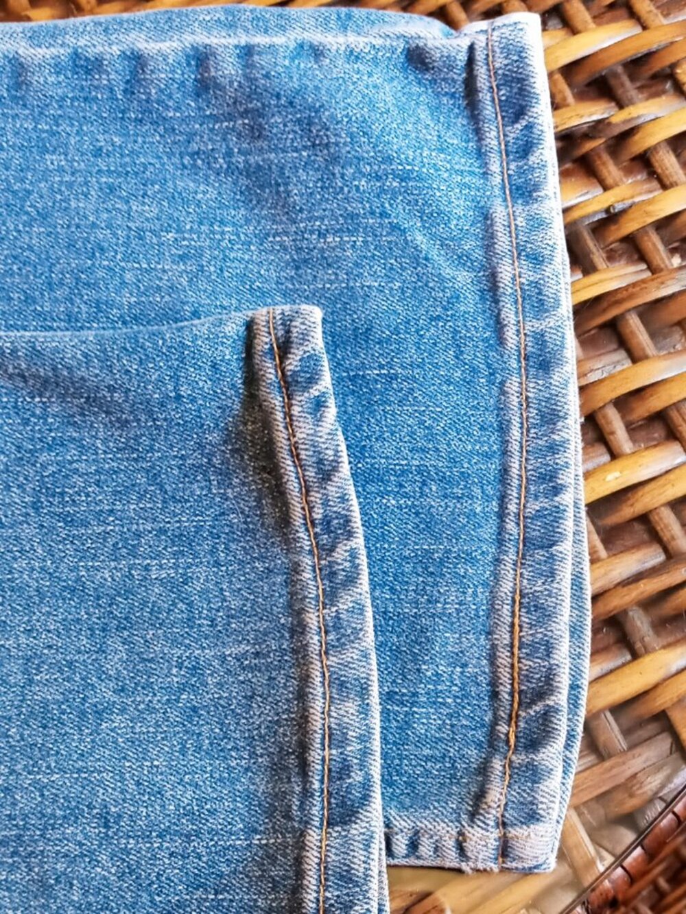 Levi Strauss & Co 515 Bootcut Jeans Women's Blue Medium Wash Stretch Denim 12M - Picture 13 of 15